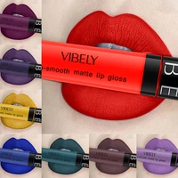 liquid lipstick vibely long lasting lip gloss fashion beautiful makeup waterproof matte lip glaze make up tool excellent product