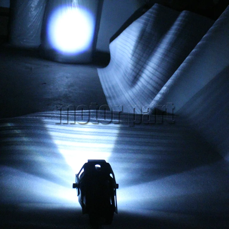 U5 Motorcycle Led Headlight Spotlight Driving Fog Spot Light Strobe Lamp Switch Moto Motorbike Accessories | Автомобили и