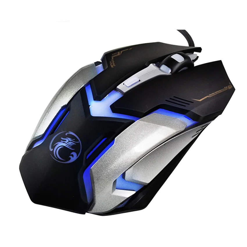 Игровой Мышь Профессиональный движок игры проводной светодиодный оптический 3D
