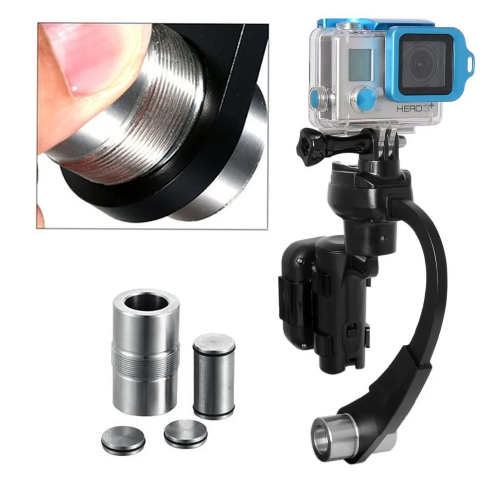 Kaliou HR255 Стабилизатор Мини прямая ручная видеокамера Steadicam для GoPro 6 5 4 3 + 2 1