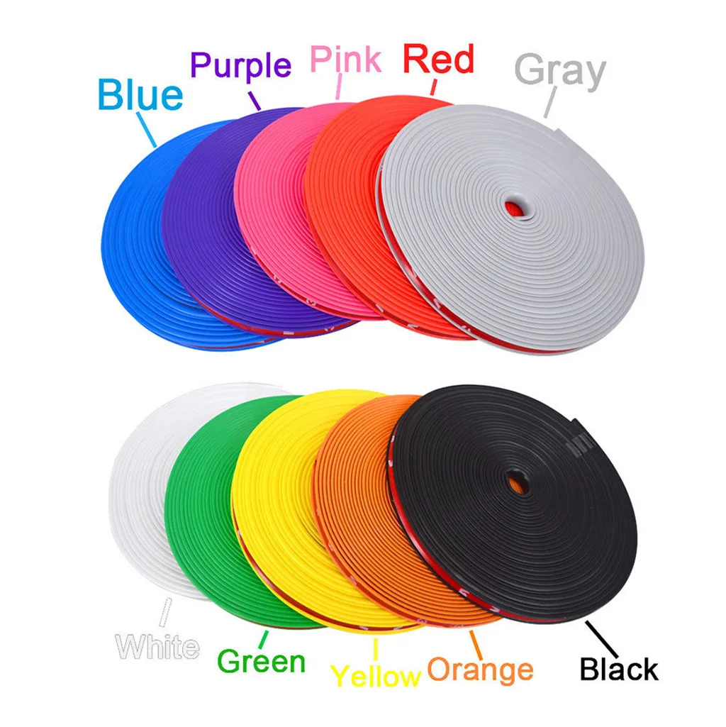 

2019 New Multifunction2019 New MultifunctionCar Auto Wheel Rim Protectors Rings Alloy Gators 8 Meter Decor Guard Line Strip