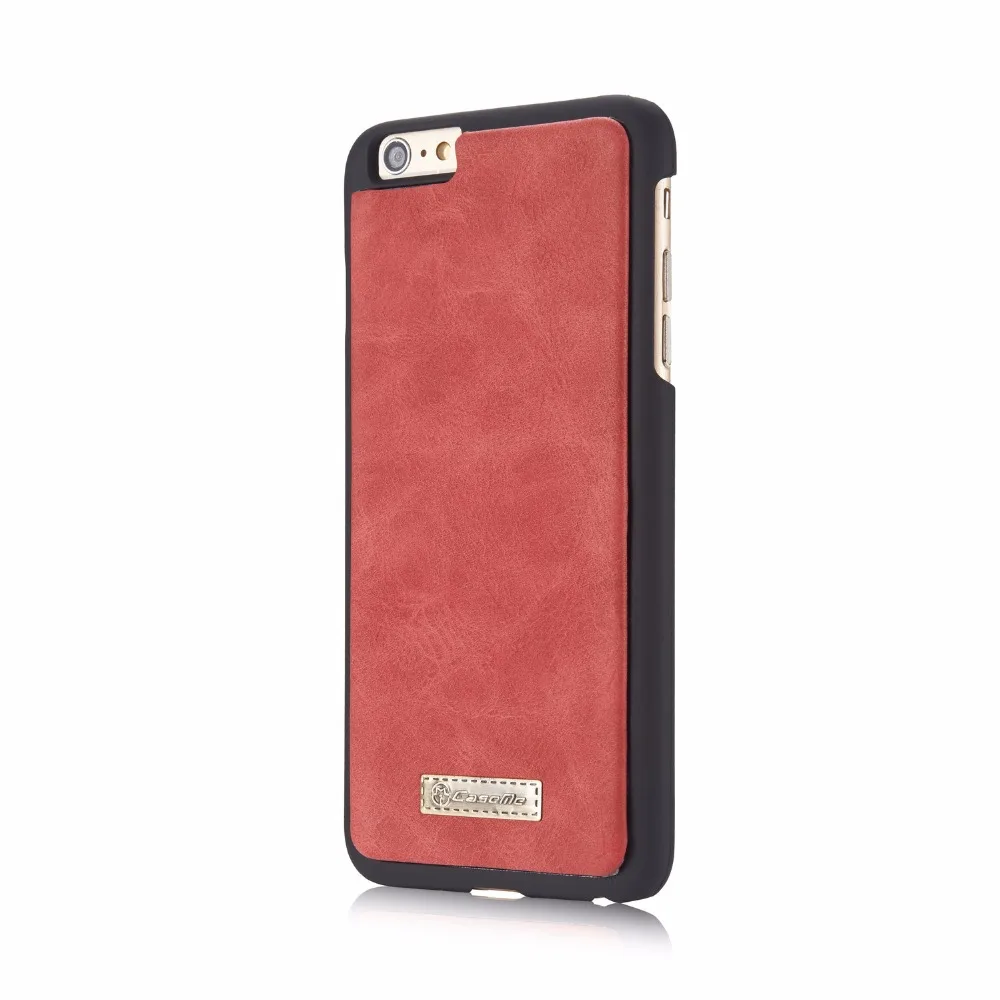 Чехол кошелек 2 в 1 для iPhone 6 Plus/6s Plus защитный чехол телефона из натуральной кожи на