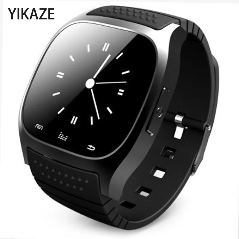 YIKAZE M26 smart watch Bluetooth музыку шаг вызова нажмите информация анти потерять календарь