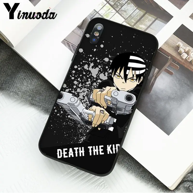 Yinuoda Death the Kid Soul Eater краска красивые аксессуары для телефонов Чехол для Apple iPhone 8 7 6 6 S Plus X XS MAX 5 5S SE XR чехол