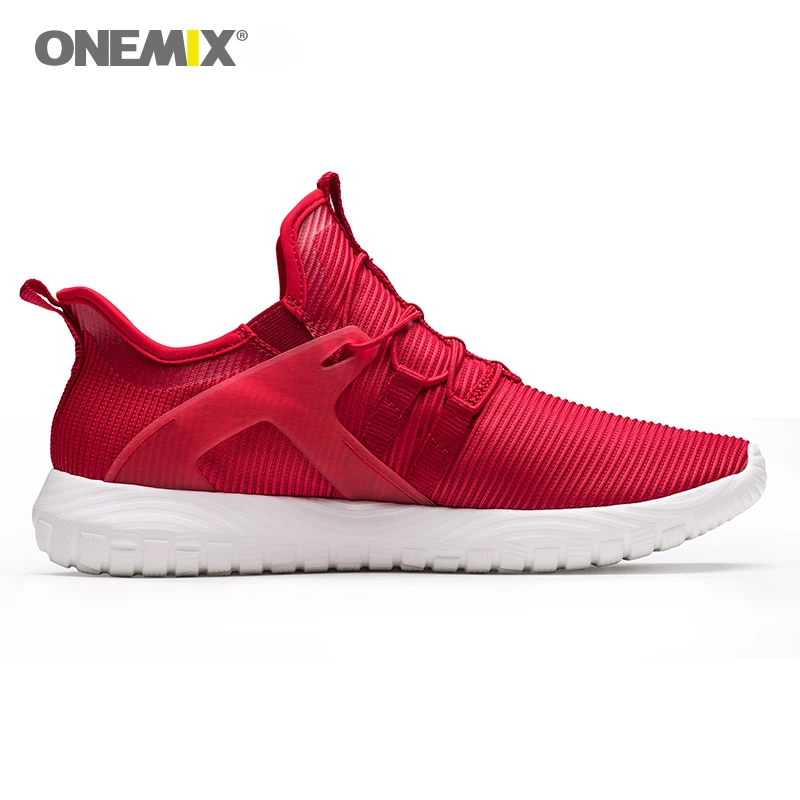Onemix/Новинка женские кроссовки для бега суперлегкие эластичные мягкие спортивные