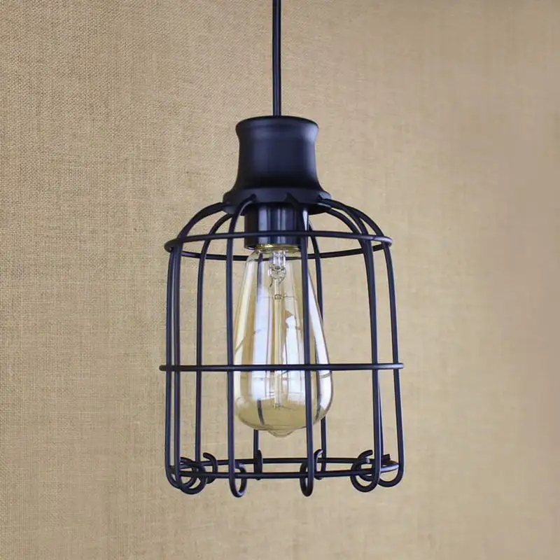 

Elegant retro metal wire pendant lamp /Edison Simple lamp For Kitchen Lights Cabinet Living/dining room shop/coffee shop/office