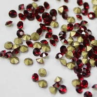 ss11 5 ss25 siam color pointback rhinestones glass material beads used for jewelry nail art decoration