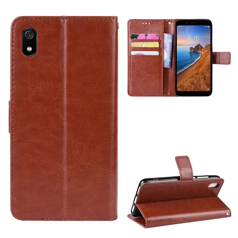Чехол для Xiaomi Redmi 7A роскошный чехол накладка из искусственной кожи 7 A защитный