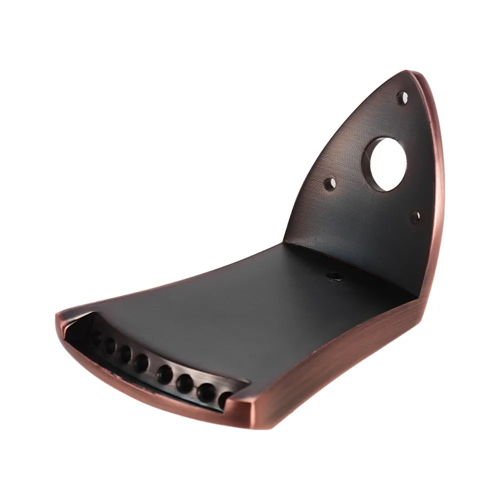

Metal Triangle Tailpiece Bridge Zinc Alloy for 8-String Arched Top Mandolin String Instrument Replacement Parts