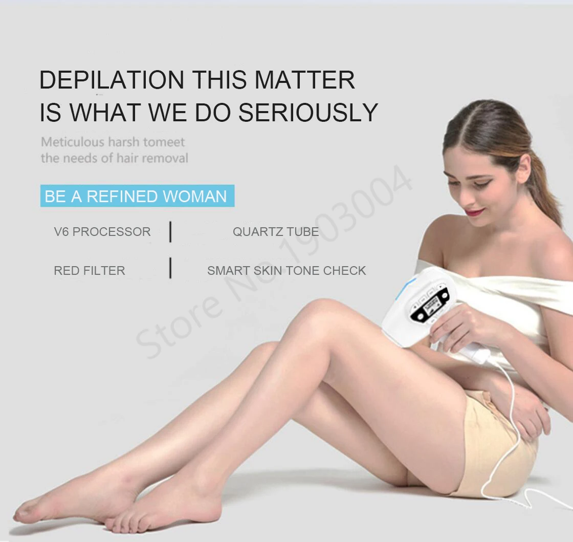 4в1 IPL постоянный лазерный эпилятор для волос WPL Lazer Epilasyon Pulse Epilation бикини ноги омоложение лица массажер