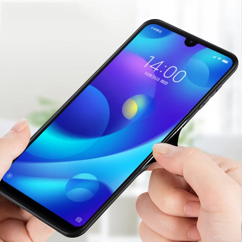 UPaitou Luxury Tempered Glass Case for Xiaomi Redmi Note 7 Pro TPU Bumper Shockproof For New Phone |