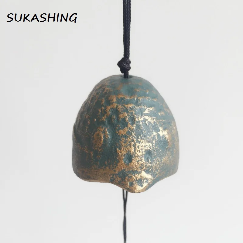 Японский стиль FUGU Furin колокольчик Nanbu чугун IWACHU|Статуэтки и миниатюры| |