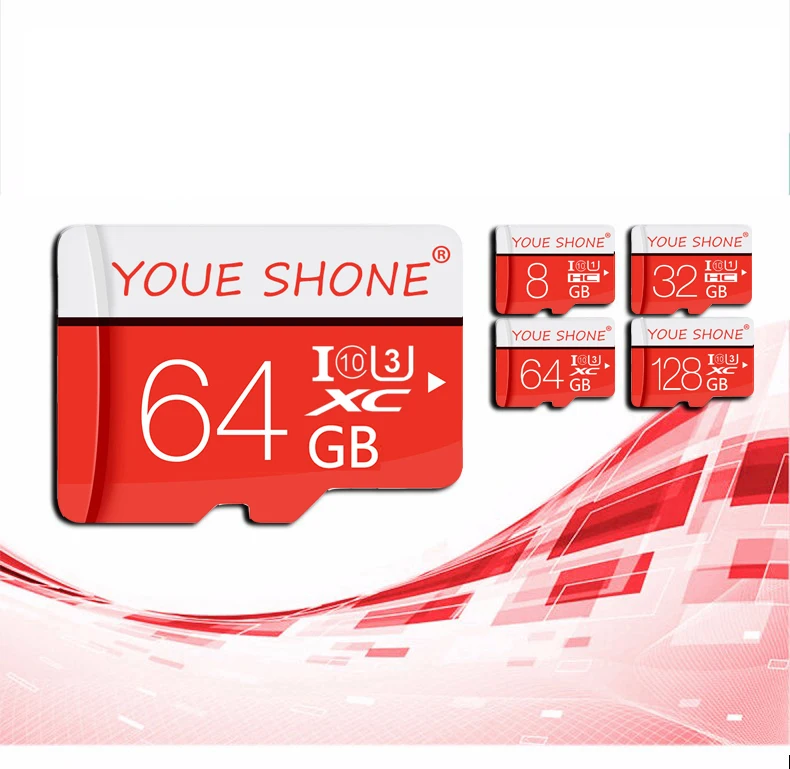Карта памяти 64 ГБ 32 ГБ 16 ГБ C10 Micro SD карта TF карта 4 ГБ 8 ГБ 128 Гб Microsd SDHC SDXC UHS-I класс 10 транс флэш