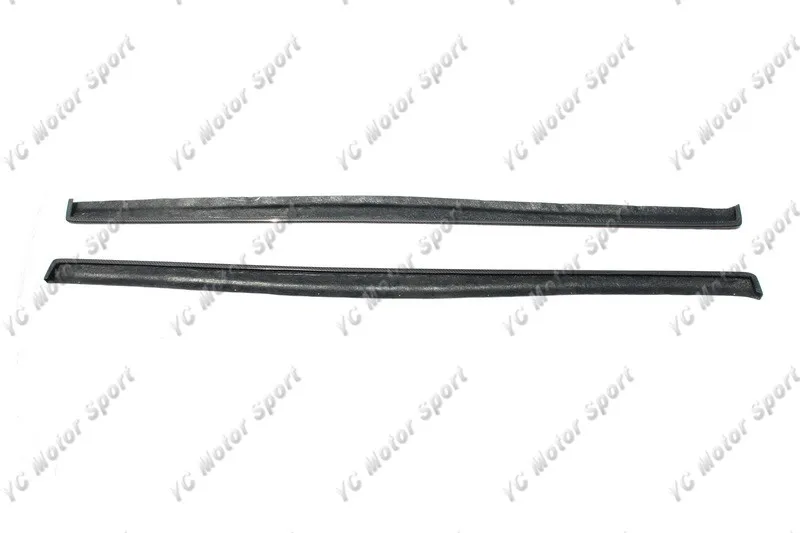 Car Accessories Carbon Fiber Damd Style Side Skirt Extension Fit For 2001-2007 Evolution 7-9 EVO 7 8 9 Underboard | Автомобили и