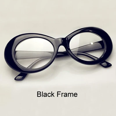 Black Frame Ralferty ретро овальные солнцезащитные очки модные солнцезащитные очки для мужчин и женщин Винтажные белые UV400 Солнцезащитные очки женские мужские очки - Цвет линз: Black Frame