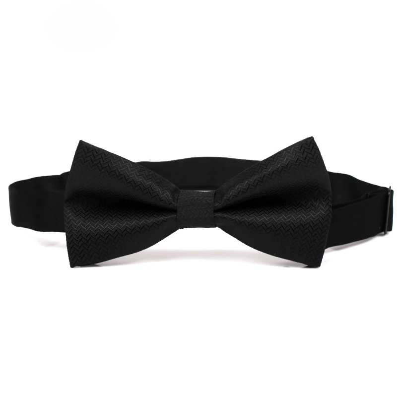 Классический черный галстук-бабочка мужской модный для мужчин официальная