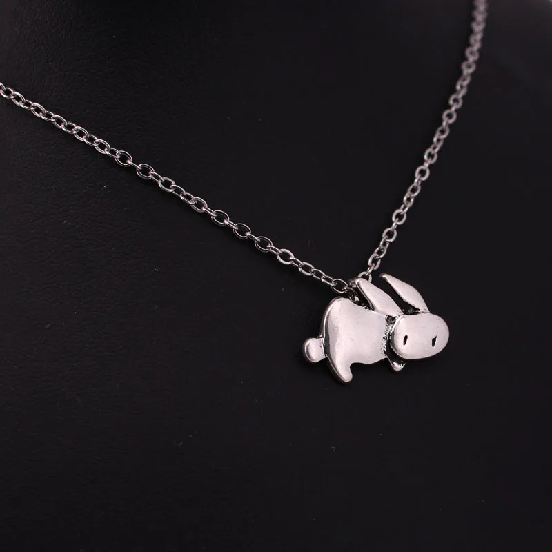 

hzew cute rabbit pendant necklace for child gift