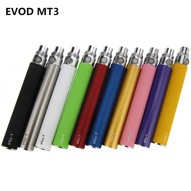 EVOD MT3 5 шт./лот оригинальный EGO T аккумулятор для электронной сигареты E-cig ego 510 Thread