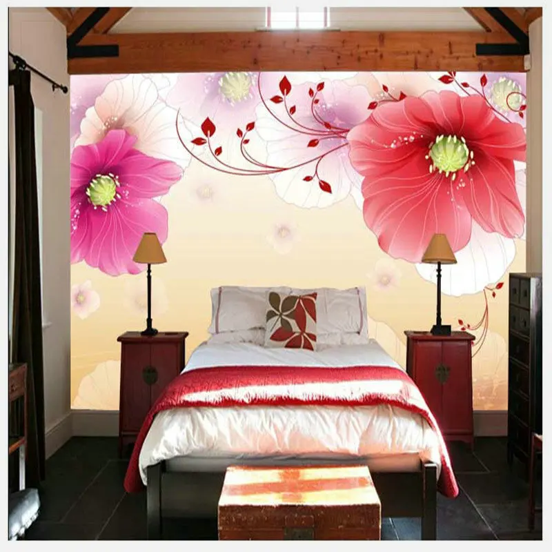 Photo Wall Paper Roll Tv Background NonWoven 3d Wallpaper Seamless Large Murals Papel De Parede Para Sala wallpaper Room | Обустройство