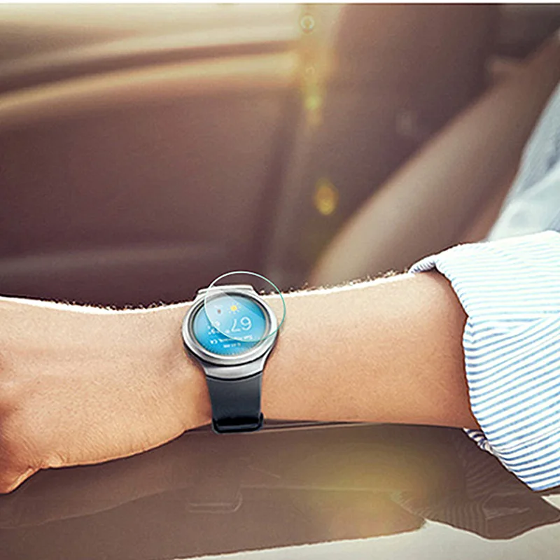 Аксессуары для часов экранный протектор для samsung gear S3 Galaxy 46 мм 42 мм Classic/Frontier Cltra 9H закаленное стекло для gear S2