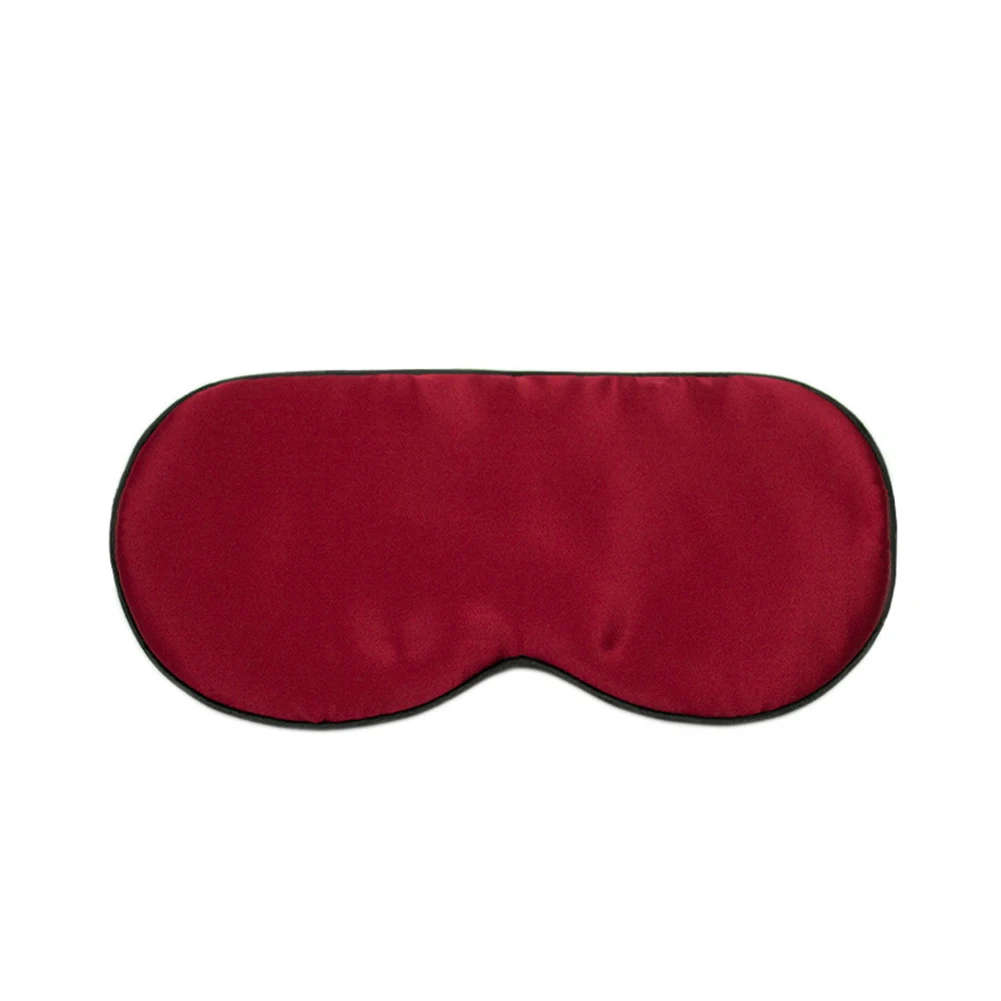 2019 Горячие Маски для сна ремешок натуральный шелк супер гладкий сон тени век