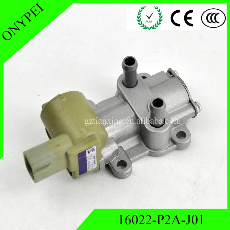 

Клапан управления холостым воздухом 16022-P2A-J01 для Honda 96-00 Civic Del Sol 96-97 1,6l L4 16022 P2A J01 16022P2AJ01