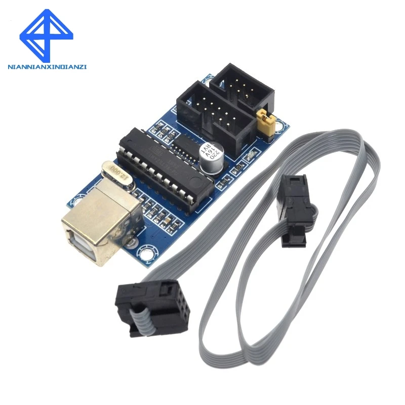 USBTiny USBtinyISP AVR ISP программатор bootloader Meag2560 uno r3 6pin Кабель для программирования|isp