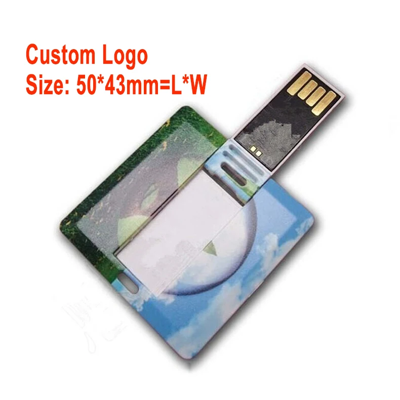 Тонкий Белый usb флеш-накопитель с логотипом 128 Мб 4 ГБ 8 16 32 | Компьютеры и офис