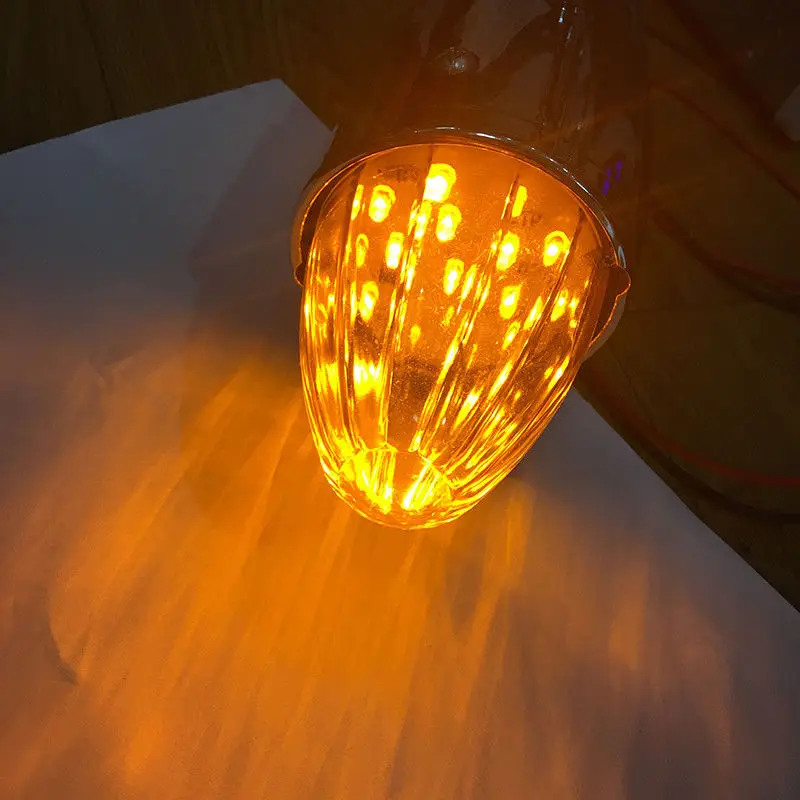KEYECU 5x17 LED Янтарная Хромовая торпеда с кабиной габаритный зазор крыша ходовая
