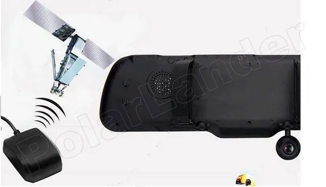 Зеркало заднего вида для android Wi-Fi gps-навигация 5 дюймов Специальный Автомобильный
