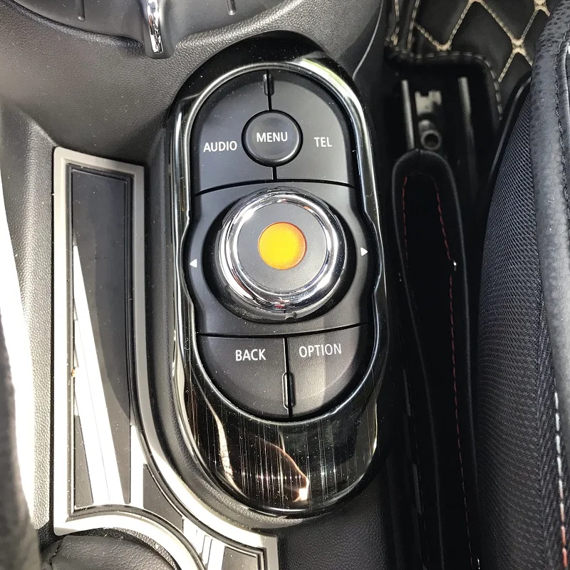 Нержавеющая сталь автомобильная центральная консоль панель наклейка для Mini Cooper