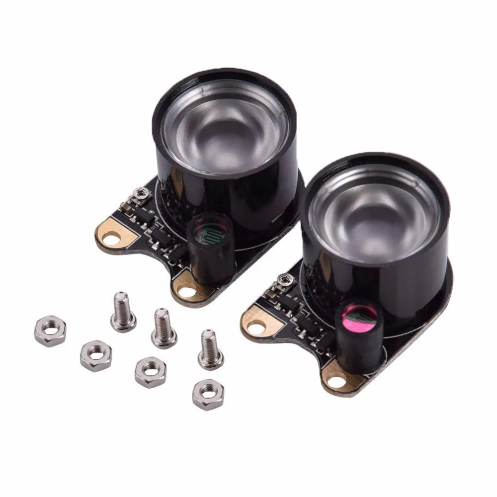 2 шт./лот модуль камеры инфракрасная светодиодная лампа 3 Вт ИК Инфракрасная