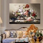 Классические европейские натюрморты, плакаты и принты на стену, Картина на холсте, цветы, композиция, настенные картины для декора гостиной