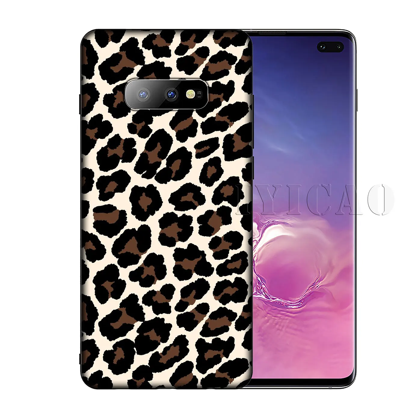 Snake Skin DIY Leopard Drawing Soft Silicone Phone Case for Samsung Galaxy S20 Ultra S10 Lite S9 S8 Plus S6 S7 Edge S10e |