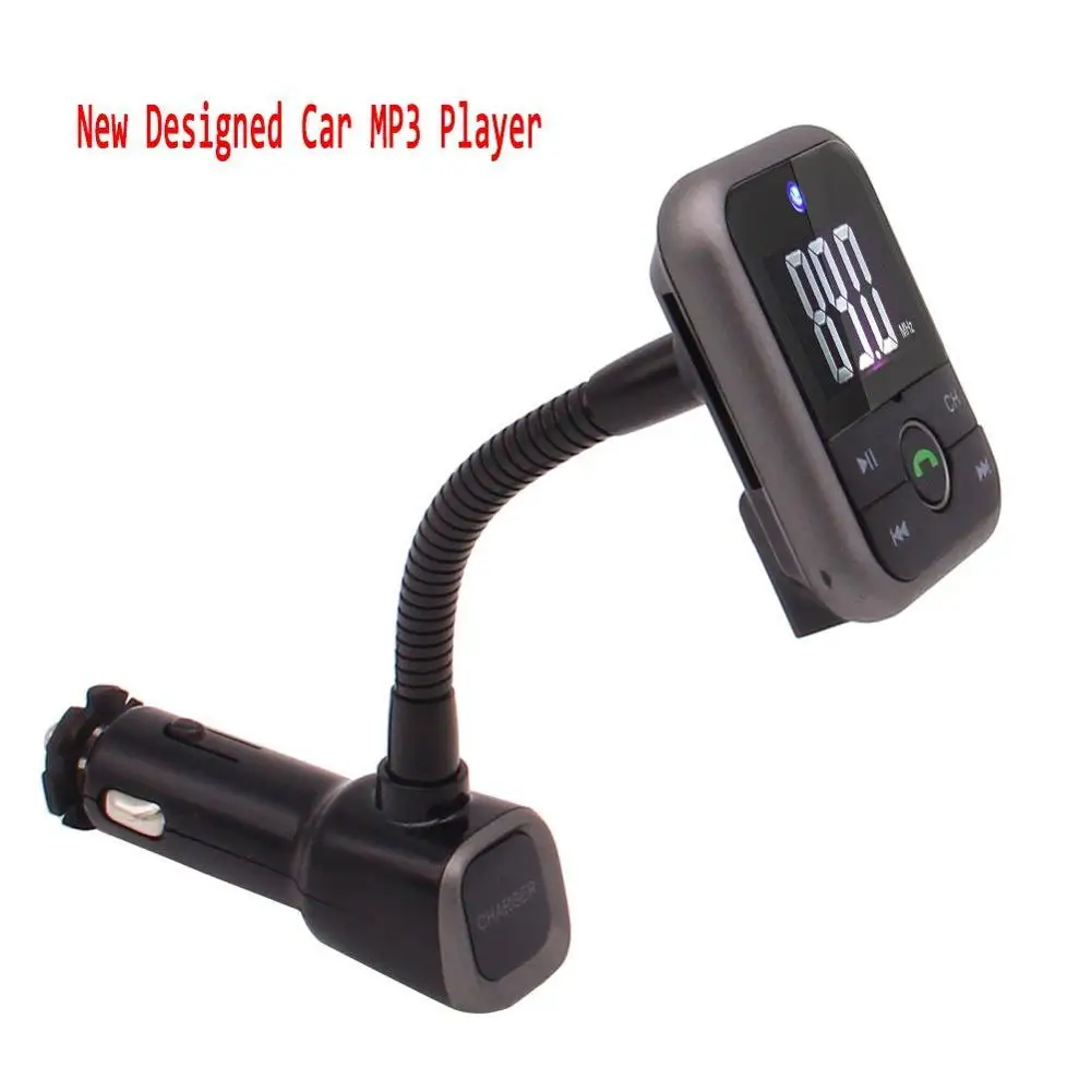 Беспроводной fm модулятор радио адаптер Handsfree Car Kit MP3 плеер со светодиодным