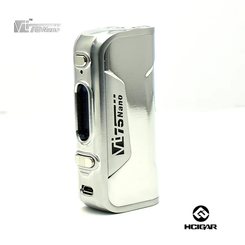 100% оригинал HCigar VT75 nano DNA75 фишки TC поле Mod электронных сигарет моды для тела один 18650