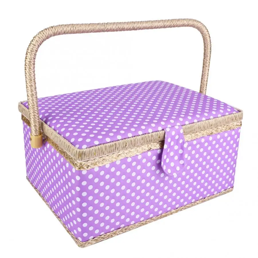 Набор для шитья аксессуары домашняя швейная корзина Сделай Сам хлопчатобумажная