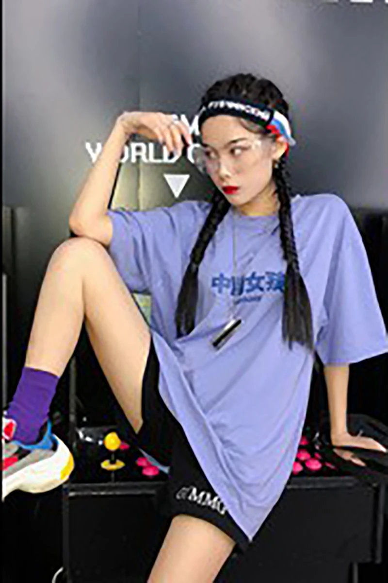 Повседневные летние шорты женские с высокой талией Harajuku корейские модные тренировочные брюки мини короткие Feminino уличный стиль Rave Hotpants 50H0259