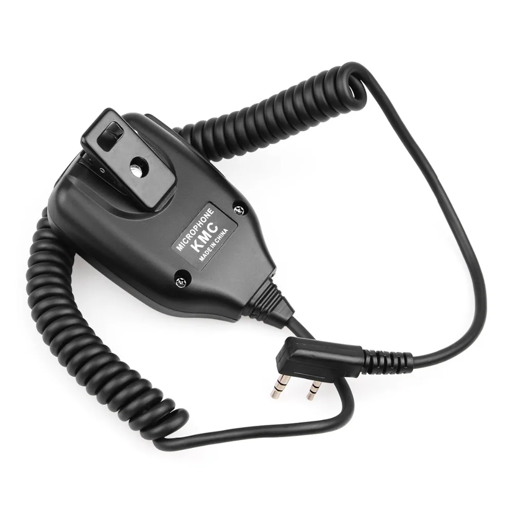 2 контактный PTT динамик микрофон для Kenwood BAOFENG радио Walkie Talkie C9001A с поддержкой RT3 RT80