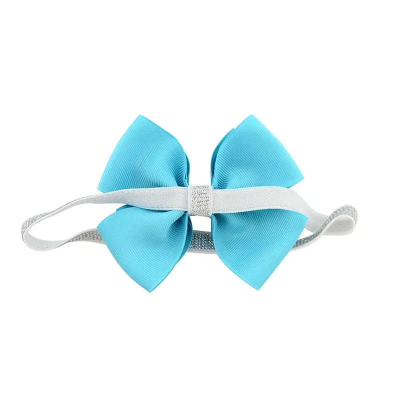 Kids Girl Simple Baby Headband Toddler Thread Bow Bling Hair Band Accessories Rose Red Headwear Kid Wholesales | Детская одежда и