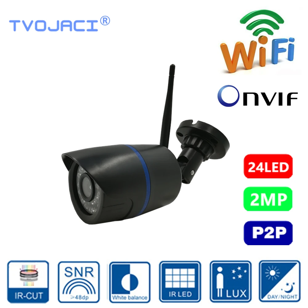 Ip камера наблюдения WIFI 1080P Водонепроницаемая наружная сетевая CCTV Yoosee
