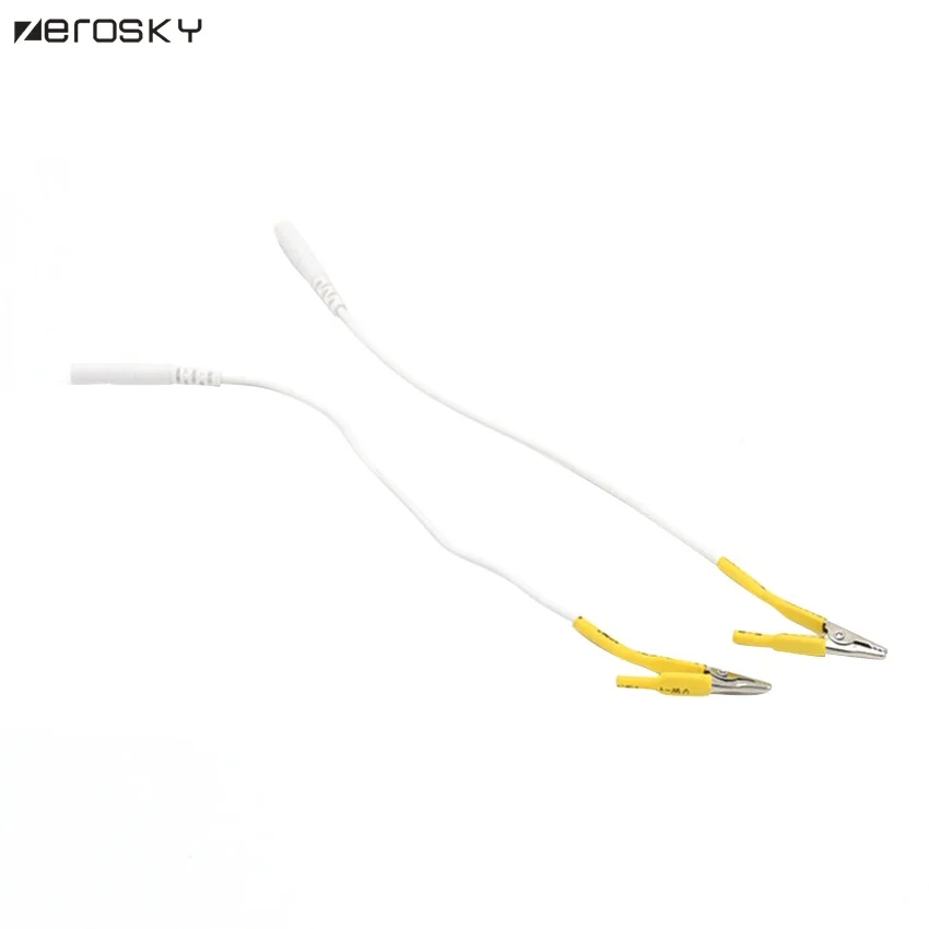 Zerosky Metal Clip Wire Plug Adult Electric Shock Sex Product DIY Accessories for Games | Красота и здоровье