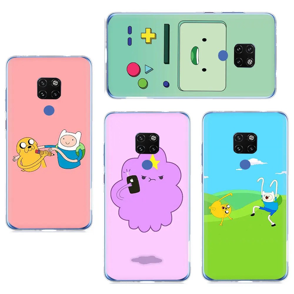 Жесткий чехол для телефона Beemo BMO Jake 2018 Adventure Time Cute Huawei Mate 10 20 30 Pro Nova2i 3i 3 5i Lite Y5 6 7 9 2017