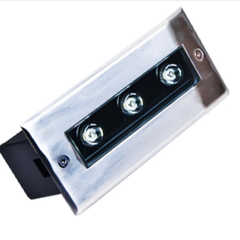 Бесплатная доставка 20 см светодиодные Подземные Лампы 3 Вт подземный свет IP67