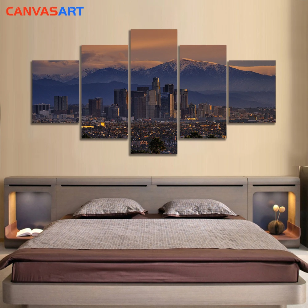 Картина на холсте 5 шт.. настенные картины стену для гостиной Cuadros Decoracion Dormitorio | Дом