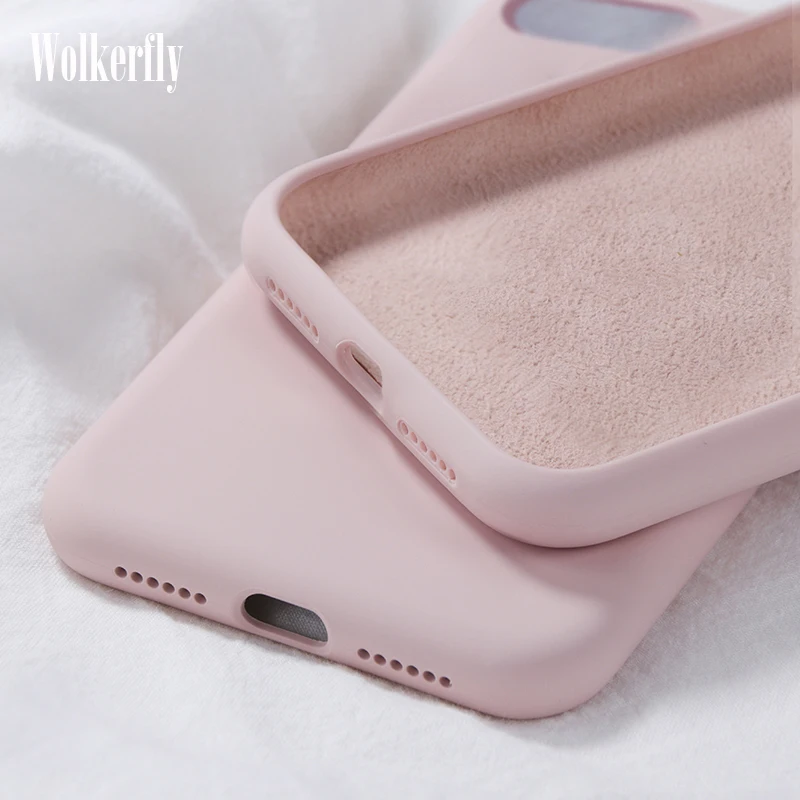 

Soft Liquid Silicone Case For Xiaomi Mi 11 10T Note 10 Lite Case On Redmi Note 10S 9 9S 7 8 Pro Max Redmi K20 Pro POCO F3 M3 X3