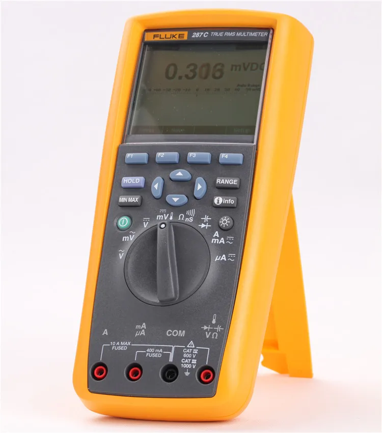 Цифровой мультиметр Fluke 287C реальное эффективное значение четыре с половиной|digital