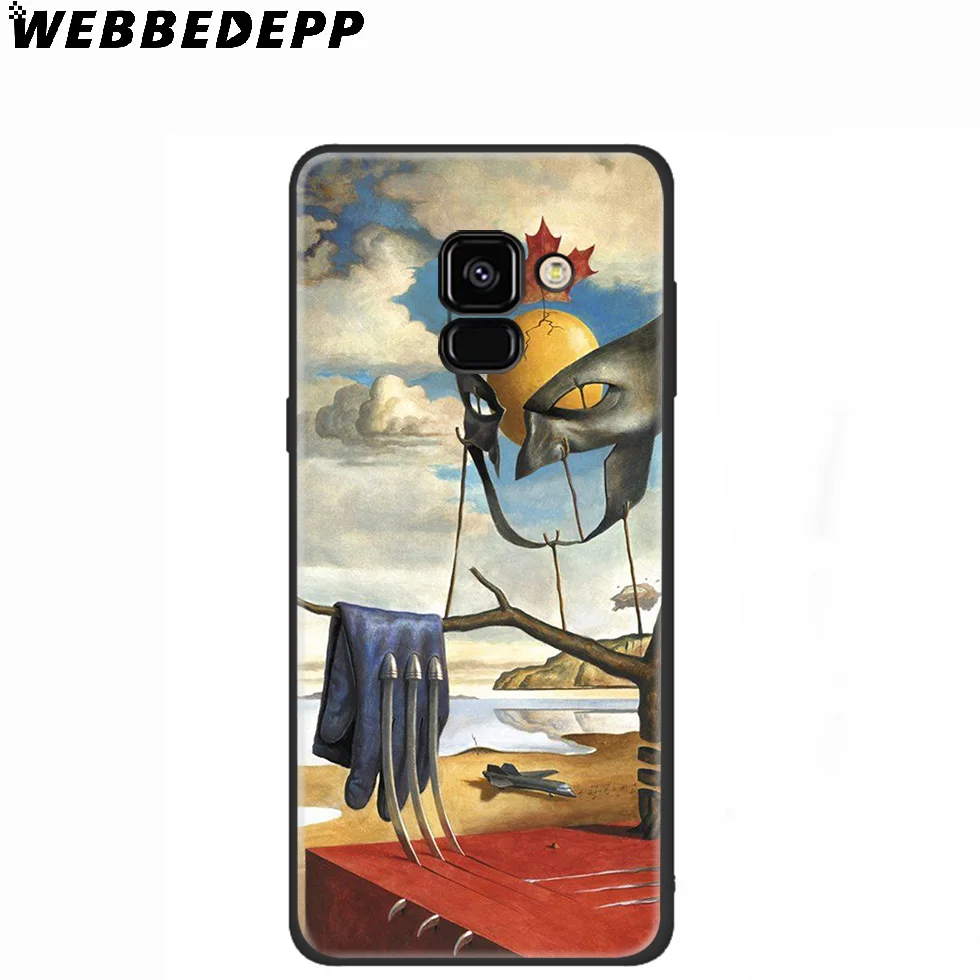 WEBBEDEPP Alvador Dali силиконовый чехол для Samsung Galaxy A3 A5 A6 A7 A8 A9 A10 A20 A30 A40 A50 A70 M10 M20 M30 |