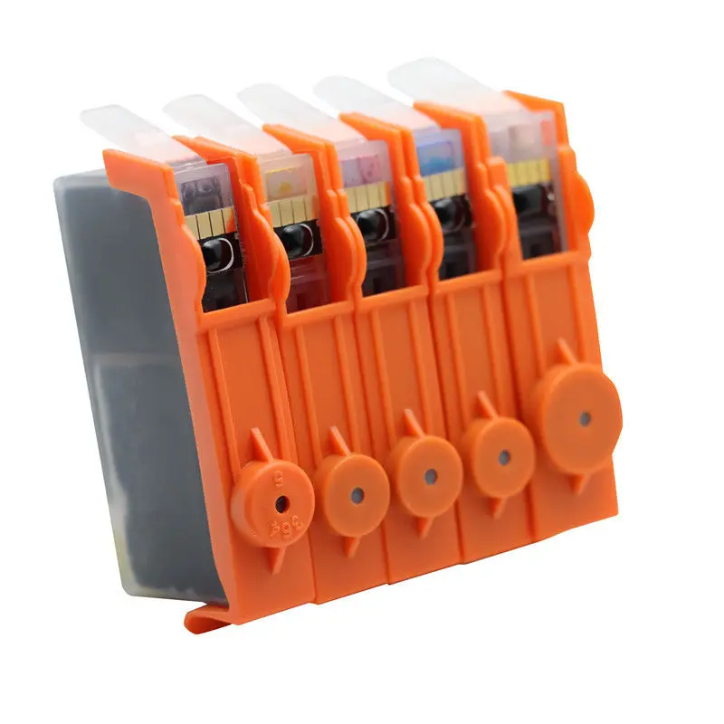 6x For hp178 178XL Refillable ink Cartridge for HP photosmart 5510 5515 6510 7510 B109a B109n B110a printer with chip 6 Black | Компьютеры