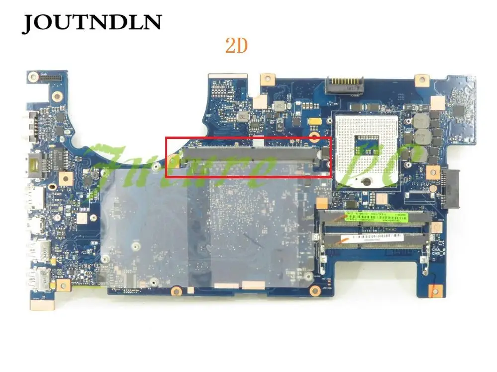 JOUTNDLN для Asus G75VW G75V 2D Разъем материнская плата ноутбука 69N0MBM16B04 60-N2VMB1601 PGA989 DDR3